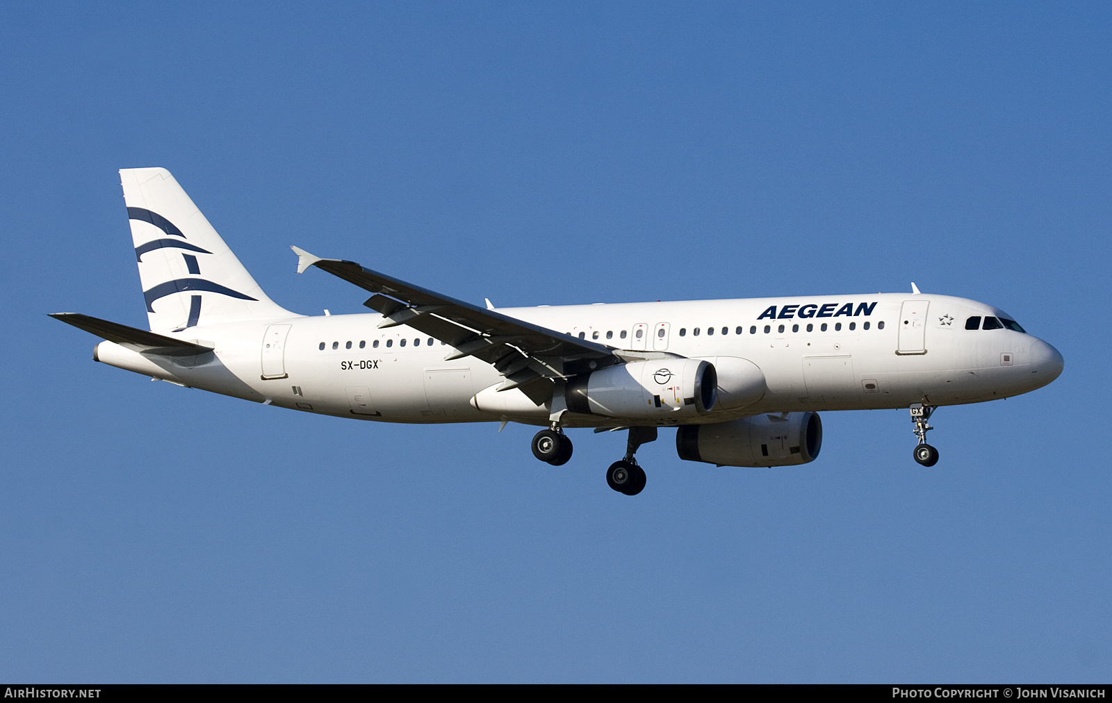 Aircraft Photo of SX-DGX | Airbus A320-232 | Aegean Airlines | AirHistory.net #724187