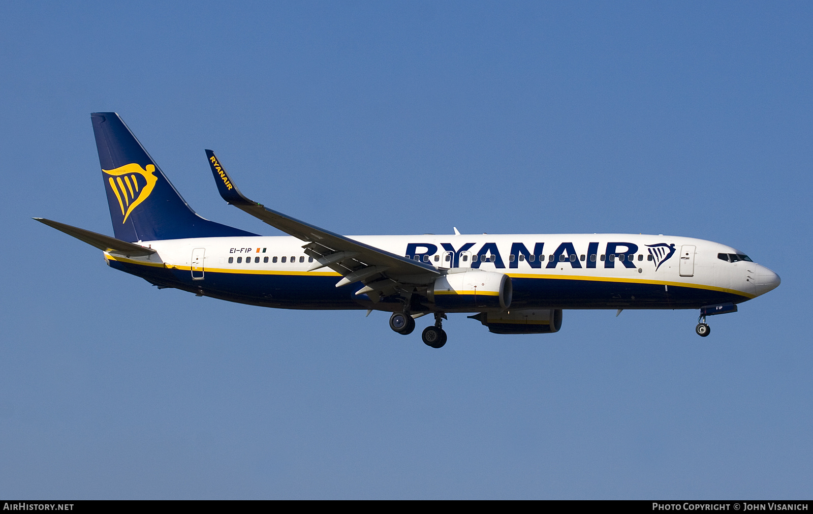 Aircraft Photo of EI-FIP | Boeing 737-8AS | Ryanair | AirHistory.net #724196