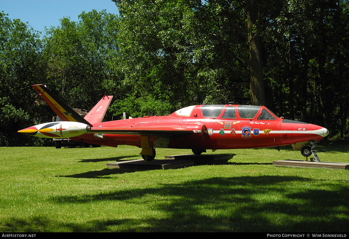 Aircraft Photo of MT48 | Fouga CM-170R Magister | Belgium - Air Force | AirHistory.net #724207