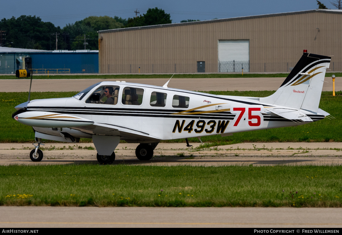 Aircraft Photo of N493W | Beech A36 Bonanza 36 | AirHistory.net #724226