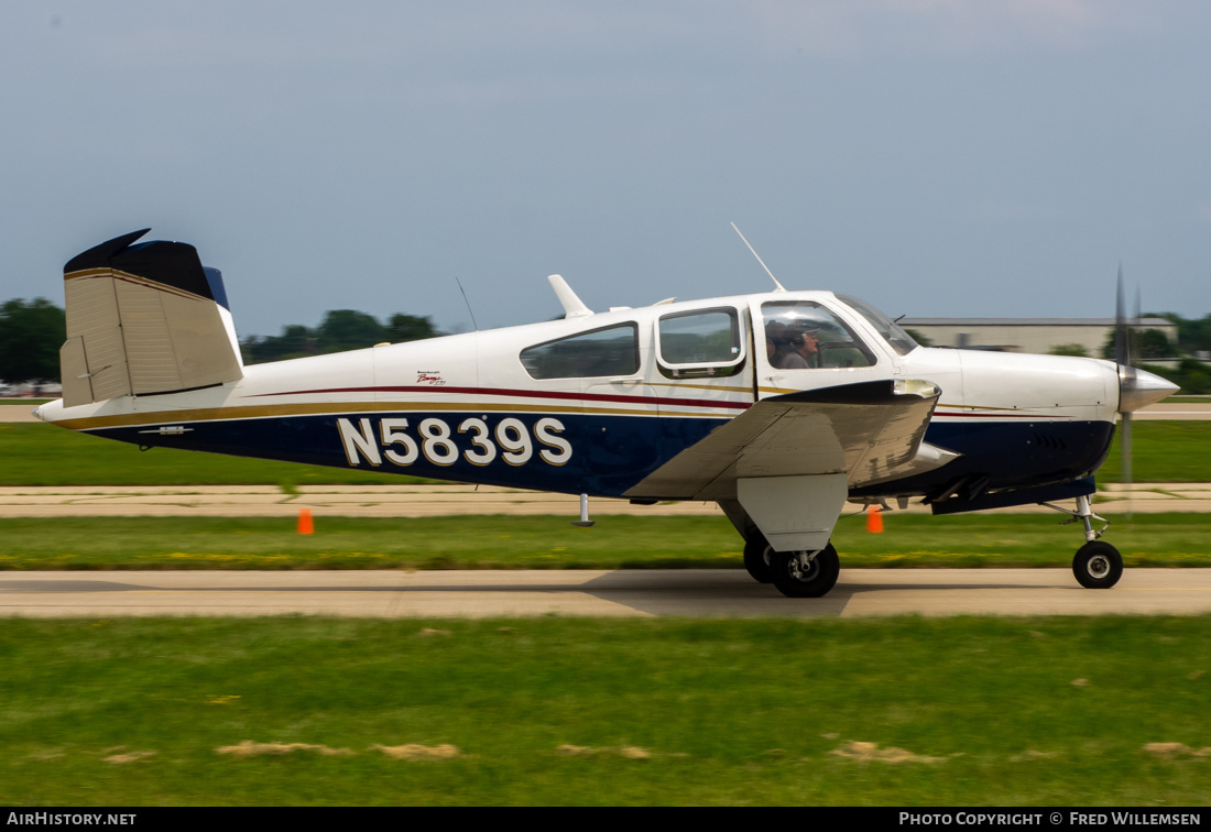 Aircraft Photo of N5839S | Beech S35 Bonanza | AirHistory.net #724228