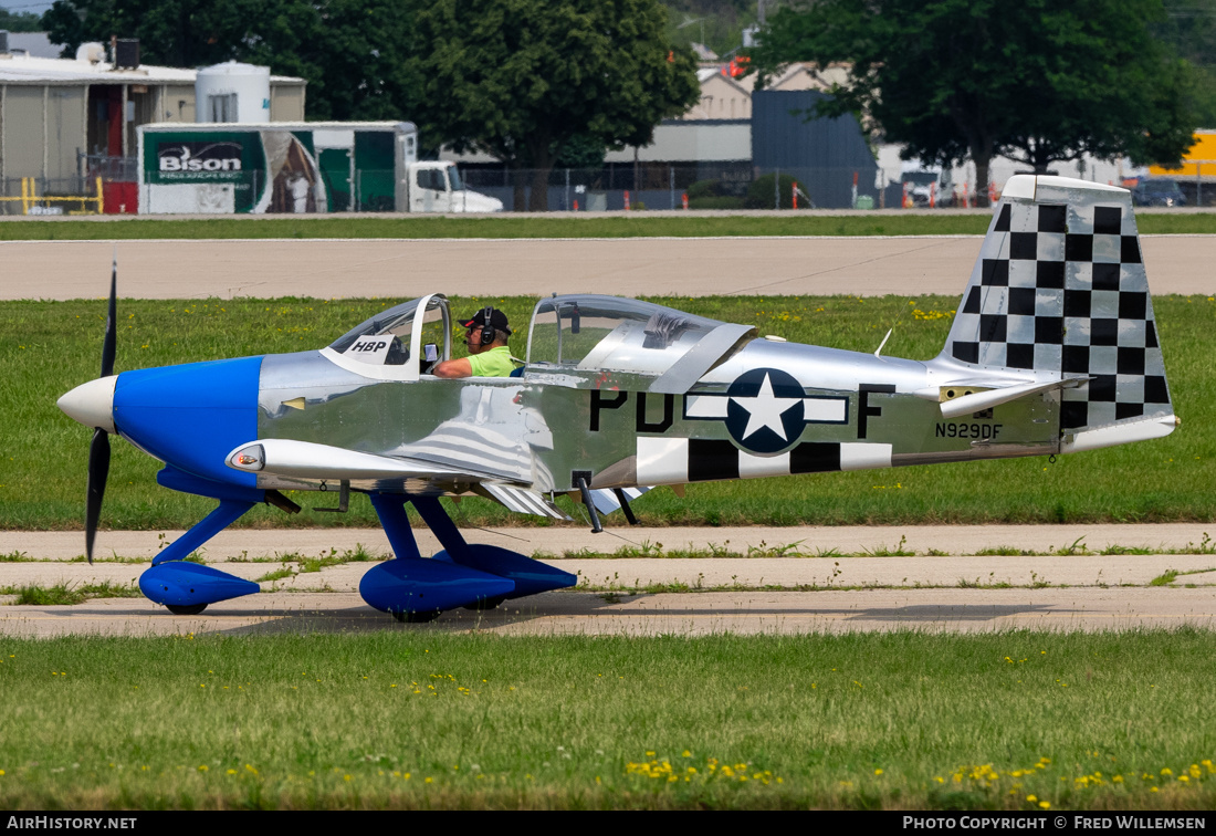 Aircraft Photo of N929DF | Van's RV-9A | AirHistory.net #724229