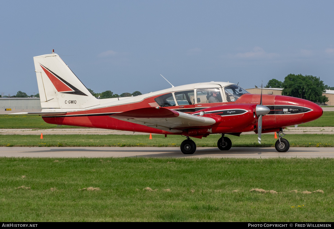 Aircraft Photo of C-GWIQ | Piper PA-23-250 Aztec B | AirHistory.net #724235