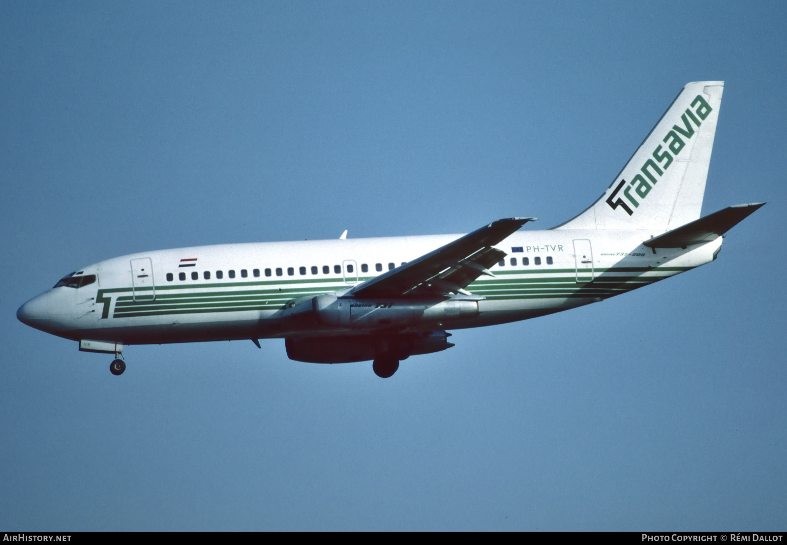 Aircraft Photo of PH-TVR | Boeing 737-2K2/Adv | Transavia | AirHistory.net #724236