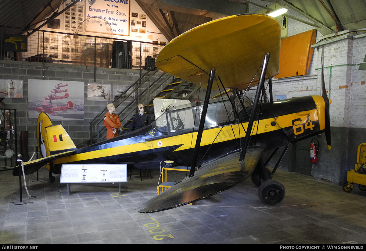 Aircraft Photo of V-64 | Stampe-Vertongen SV-4B | Belgium - Air Force | AirHistory.net #724259