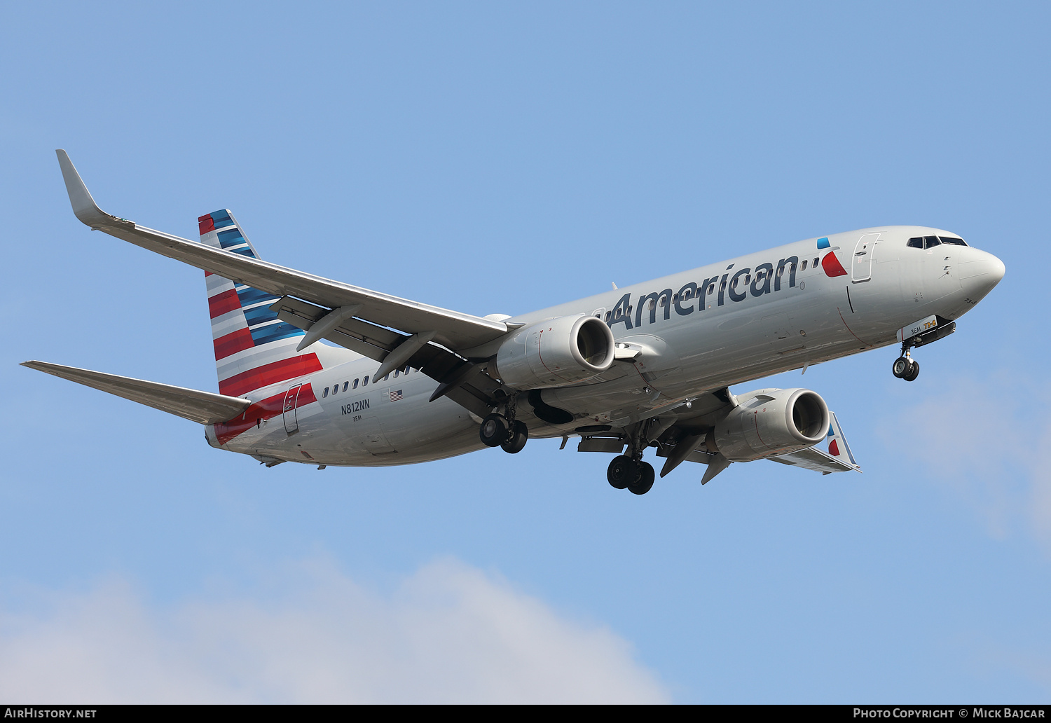 Aircraft Photo of N812NN | Boeing 737-823 | American Airlines | AirHistory.net #724269