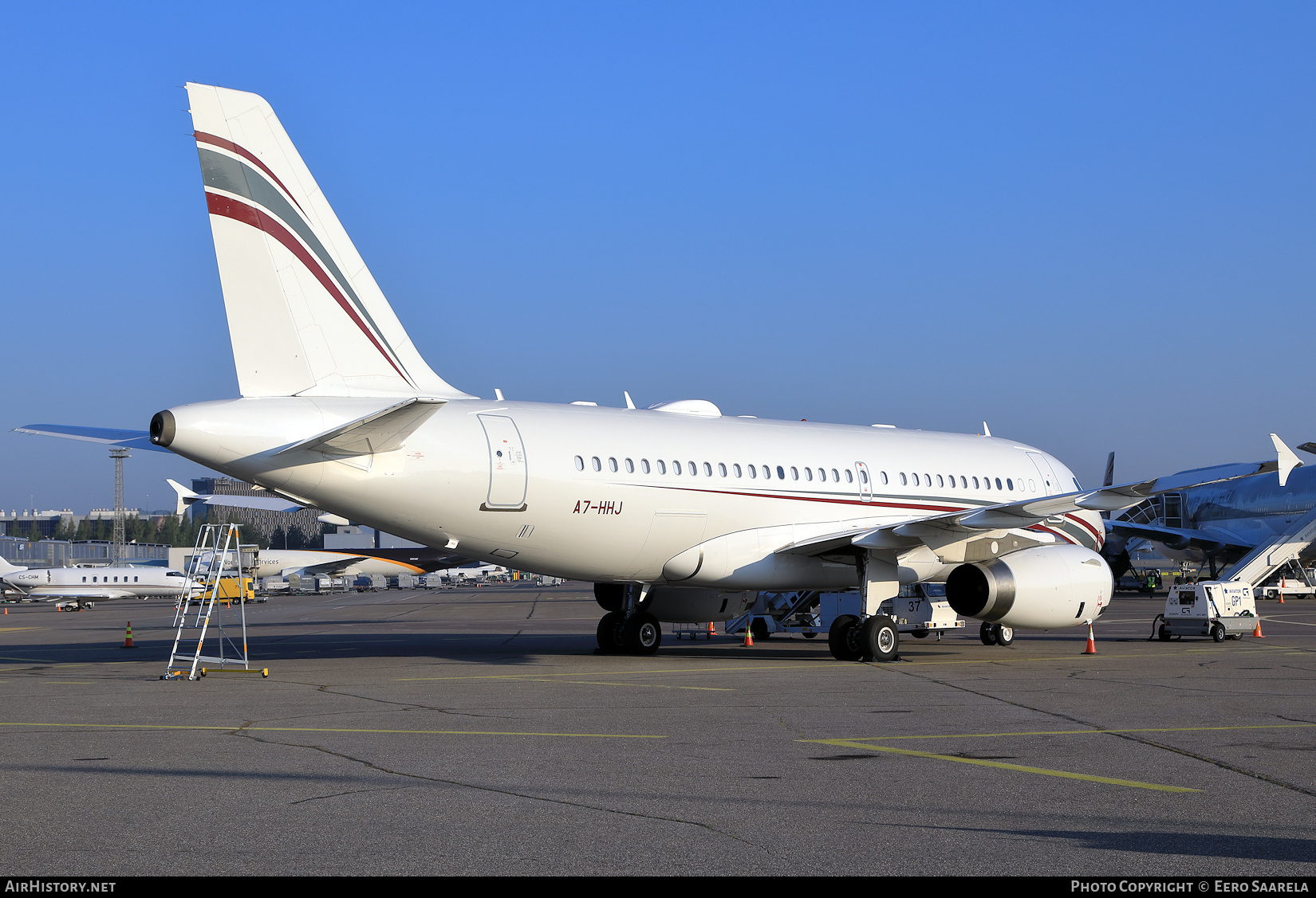 Aircraft Photo of A7-HHJ | Airbus ACJ319 (A319-133/CJ) | AirHistory.net #724273