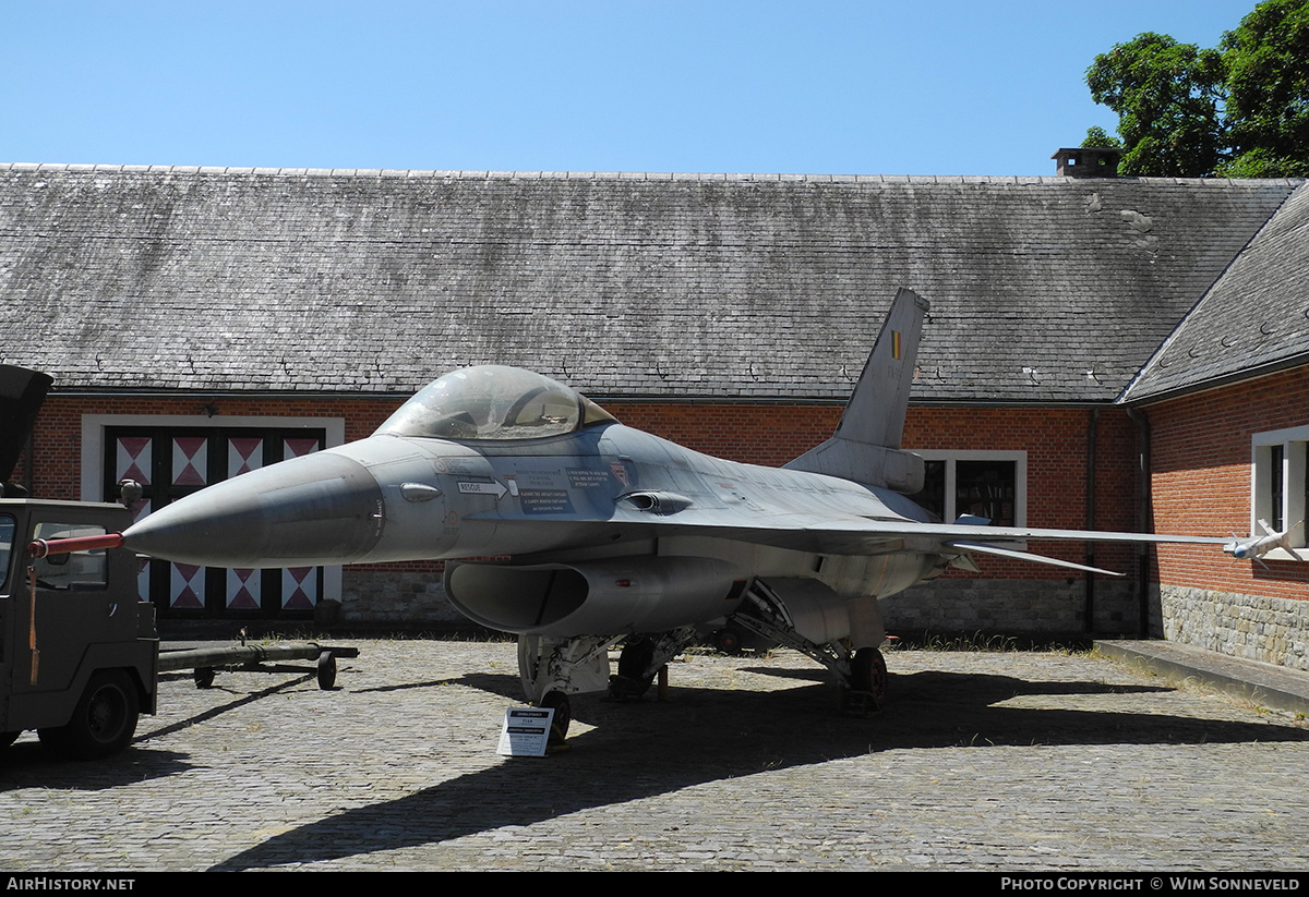 Aircraft Photo of FA-18 | General Dynamics F-16A Fighting Falcon | Belgium - Air Force | AirHistory.net #724287
