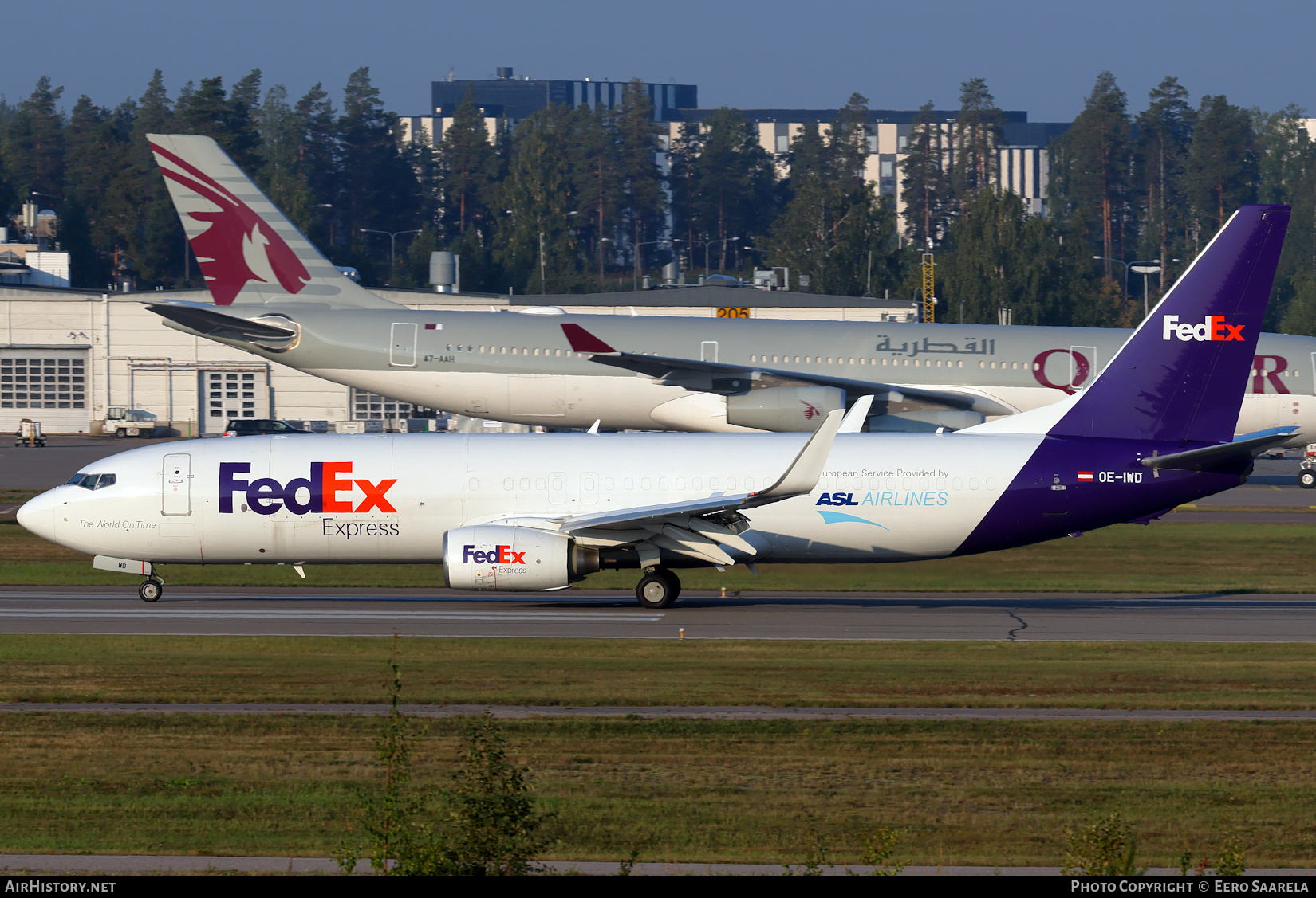 Aircraft Photo of OE-IWD | Boeing 737-8AS(BCF) | FedEx Express - Federal Express | AirHistory.net #724290