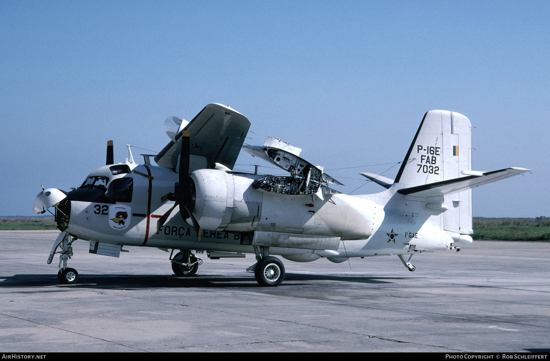 Aircraft Photo of 7032 / 152356 | Grumman P-16E Tracker | Brazil - Air Force | AirHistory.net #724308