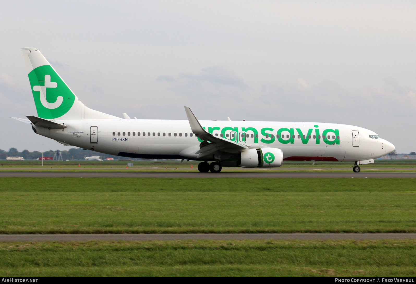 Aircraft Photo of PH-HXN | Boeing 737-800 | Transavia | AirHistory.net #724319