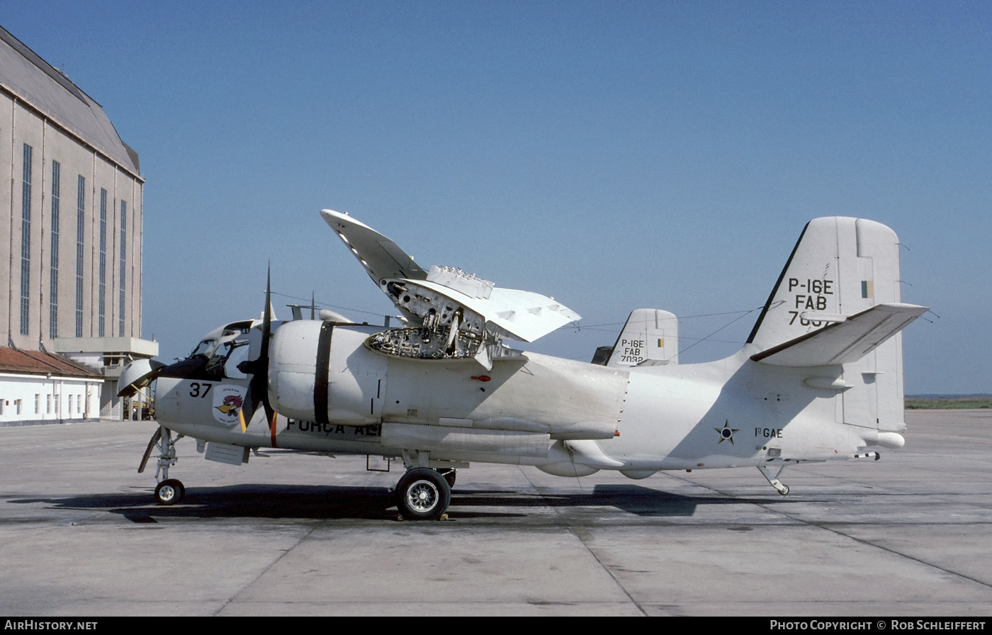 Aircraft Photo of 7037 | Grumman P-16E Tracker | Brazil - Air Force | AirHistory.net #724320