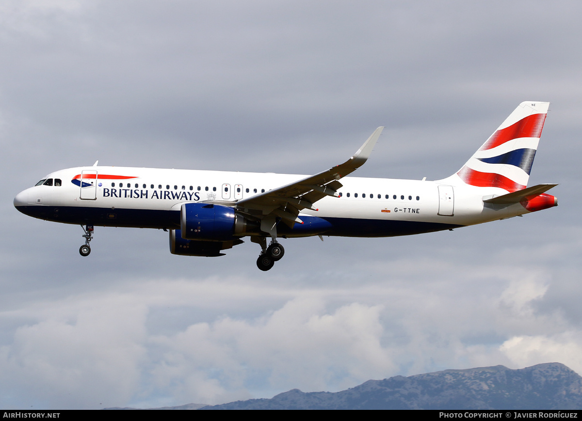 Aircraft Photo of G-TTNE | Airbus A320-251N | British Airways | AirHistory.net #724324