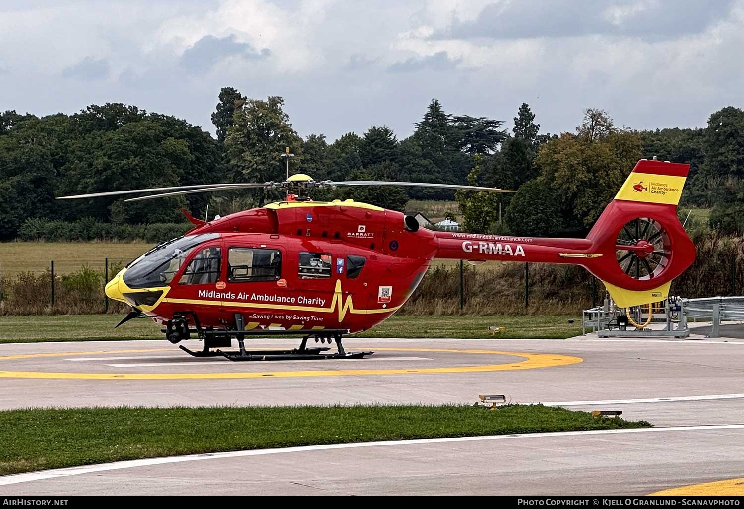Aircraft Photo of G-RMAA | Airbus Helicopters EC-145 (BK-117 D-2) | Midlands Air Ambulance | AirHistory.net #724333