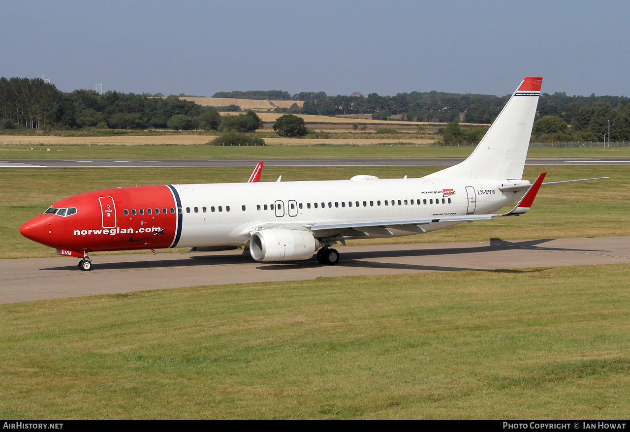 Aircraft Photo of LN-ENM | Boeing 737-8JP | Norwegian | AirHistory.net #724387