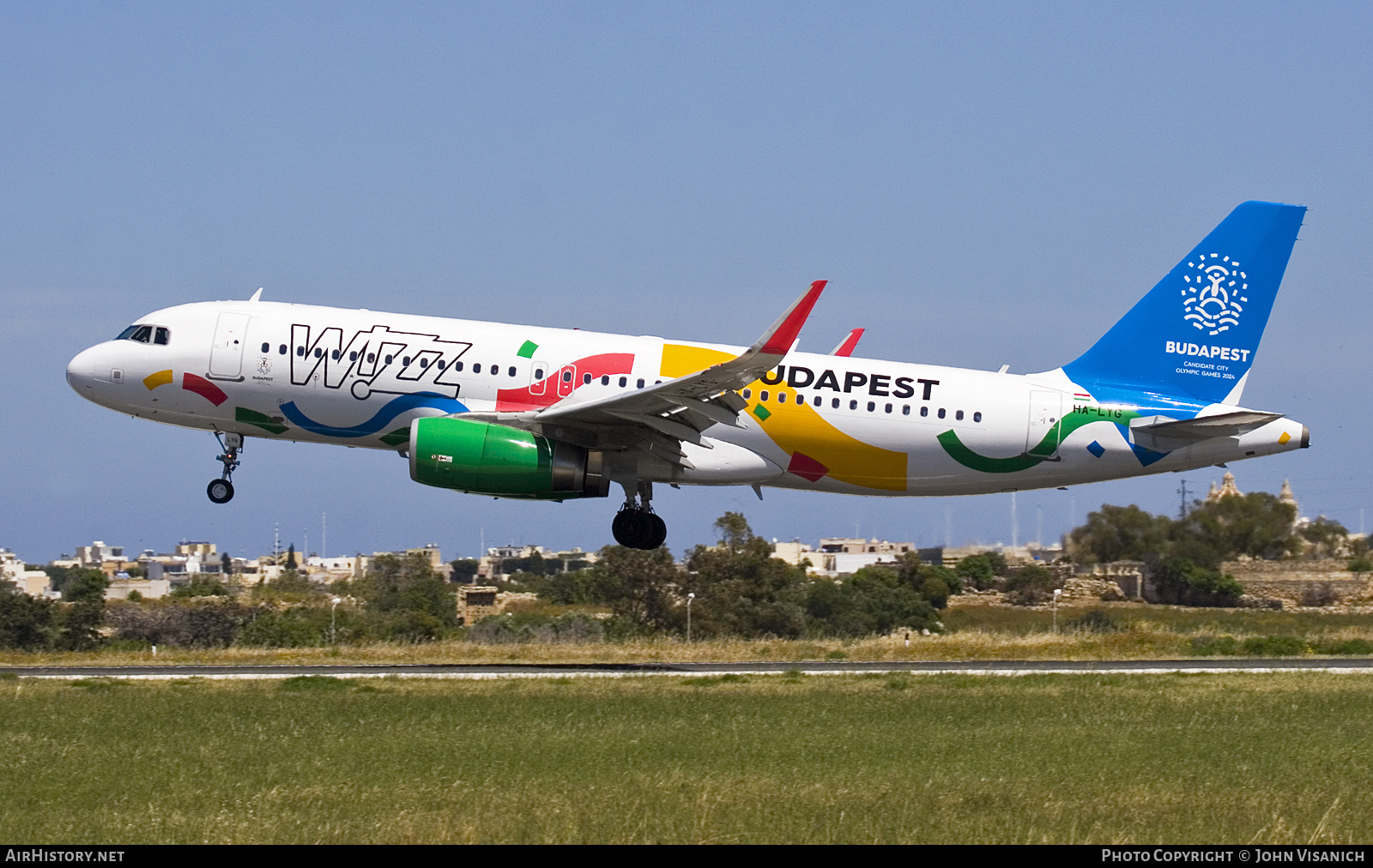 Aircraft Photo of HA-LYG | Airbus A320-232 | Wizz Air | AirHistory.net #724408