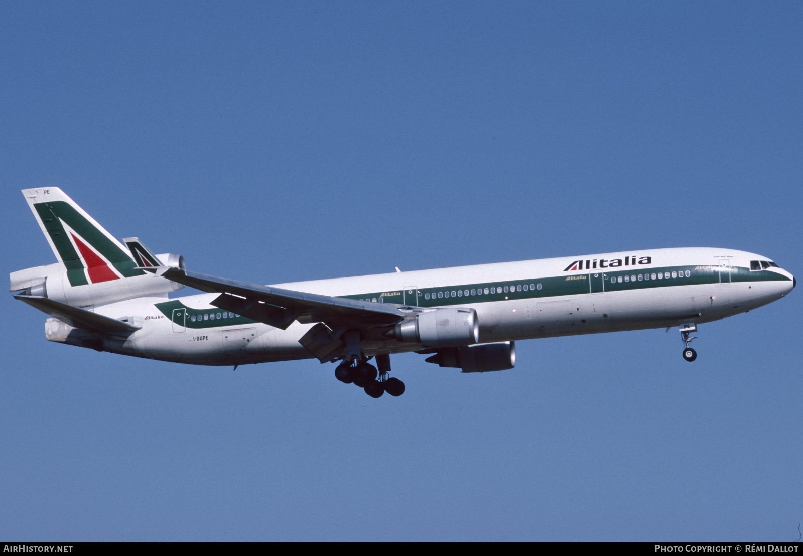 Aircraft Photo of I-DUPE | McDonnell Douglas MD-11C | Alitalia | AirHistory.net #724439
