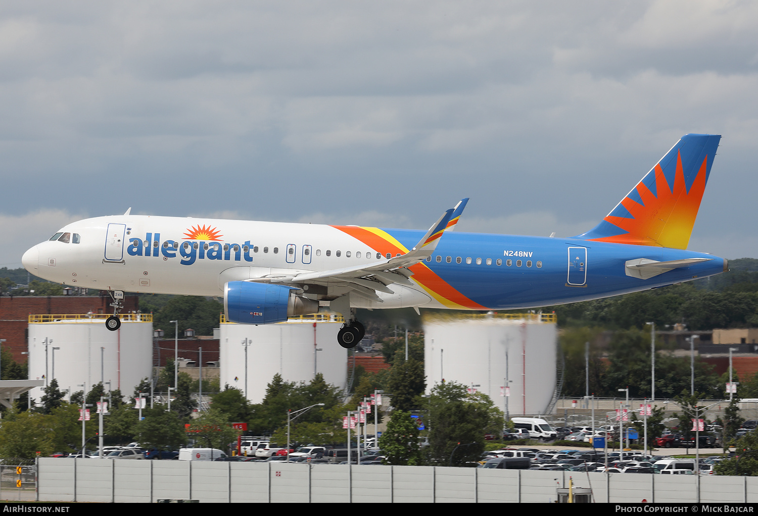 Aircraft Photo of N248NV | Airbus A320-214 | Allegiant Air | AirHistory.net #724445