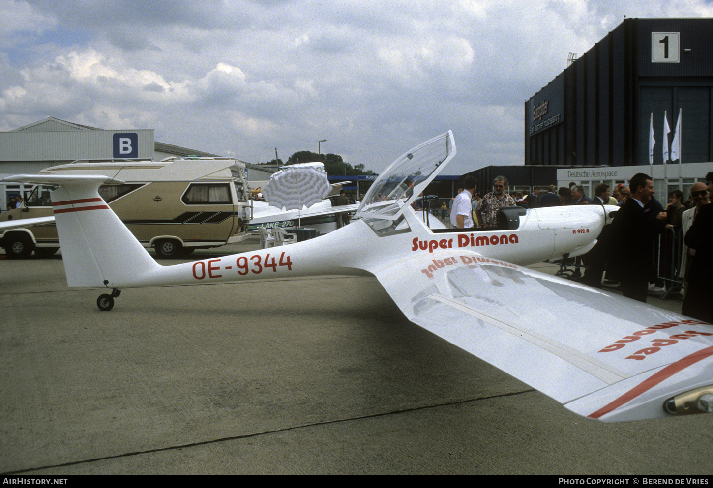 Aircraft Photo of OE-9344 | Hoffmann HK-36 Super Dimona | AirHistory.net #724454