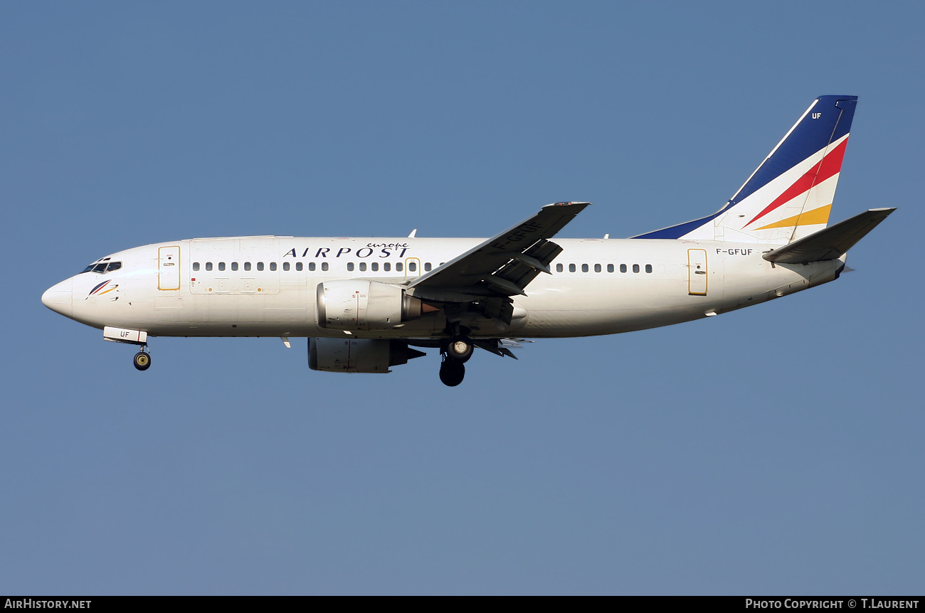 Aircraft Photo of F-GFUF | Boeing 737-3B3(QC) | Europe Airpost | AirHistory.net #724474