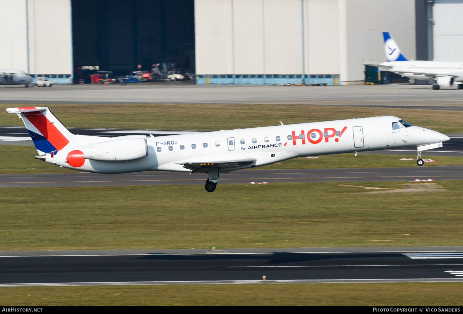 Aircraft Photo of F-GRGC | Embraer ERJ-145EU (EMB-145EU) | Hop! | AirHistory.net #724483