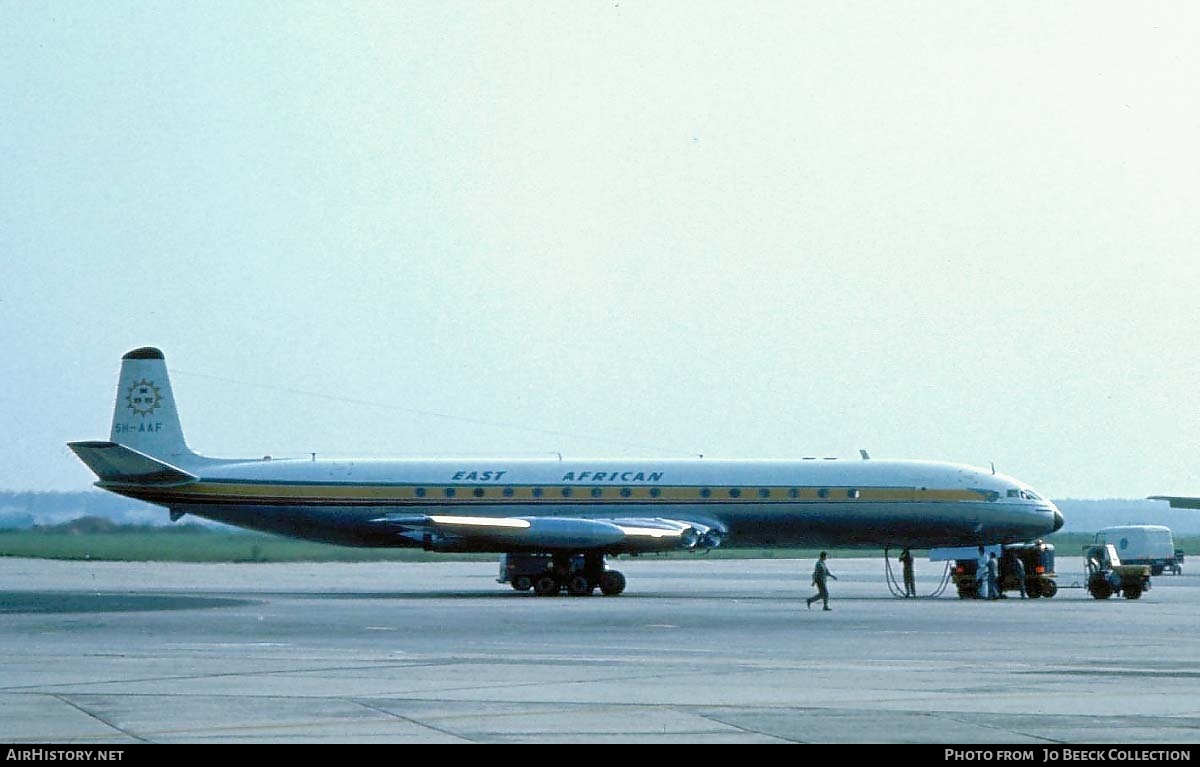 Aircraft Photo of 5H-AAF | De Havilland D.H. 106 Comet 4 | East African Airways | AirHistory.net #724492