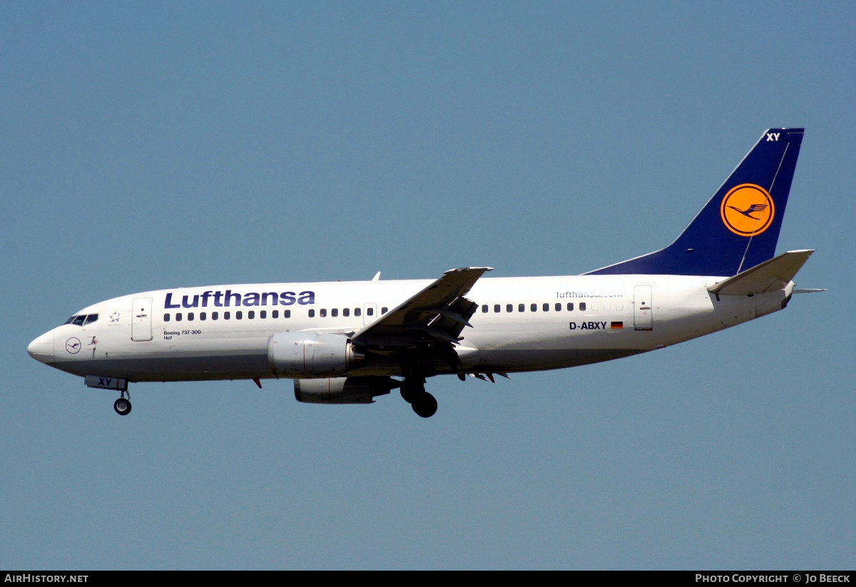 Aircraft Photo of D-ABXY | Boeing 737-330 | Lufthansa | AirHistory.net #724500