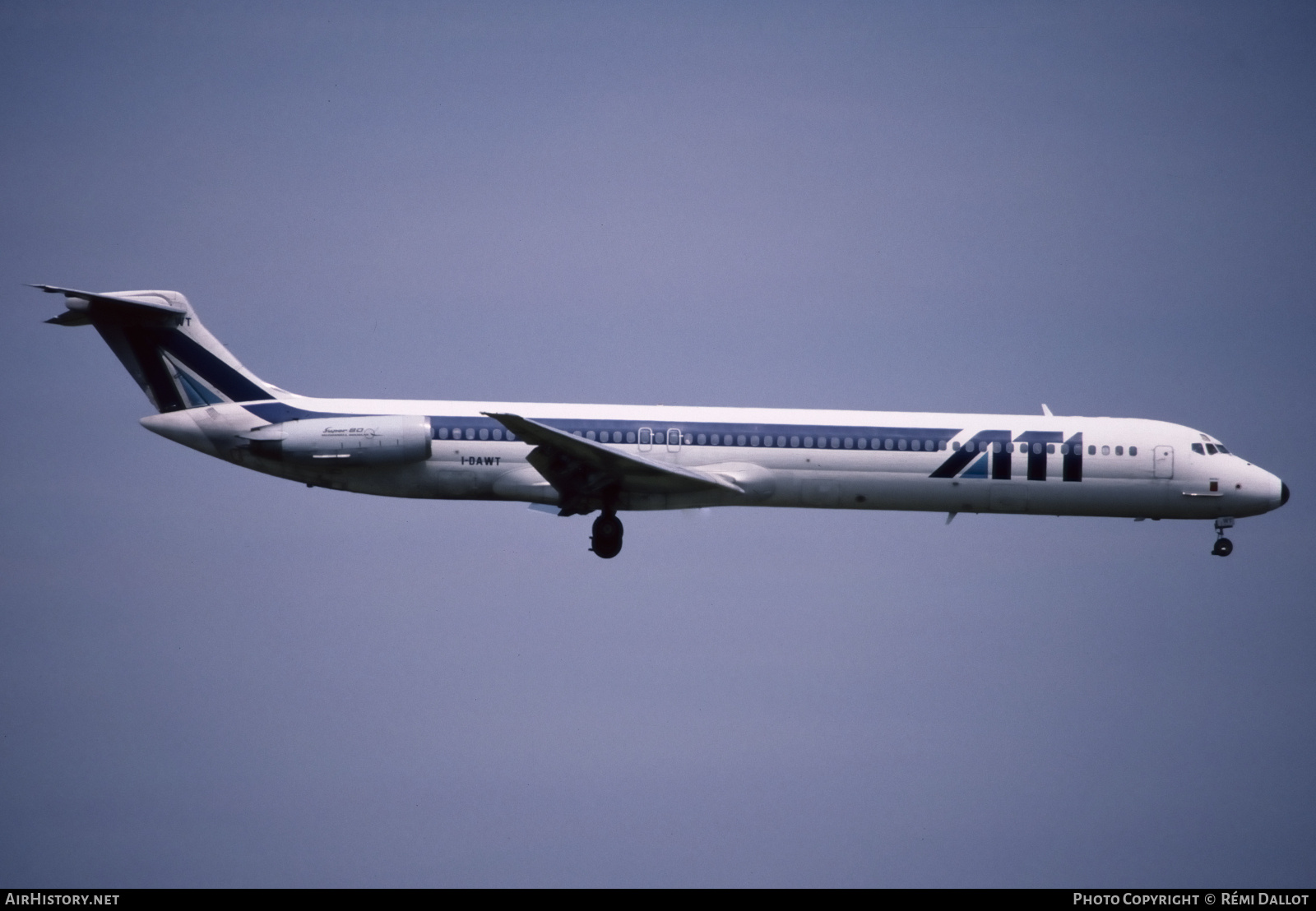 Aircraft Photo of I-DAWT | McDonnell Douglas MD-82 (DC-9-82) | ATI - Aero Trasporti Italiani | AirHistory.net #724503