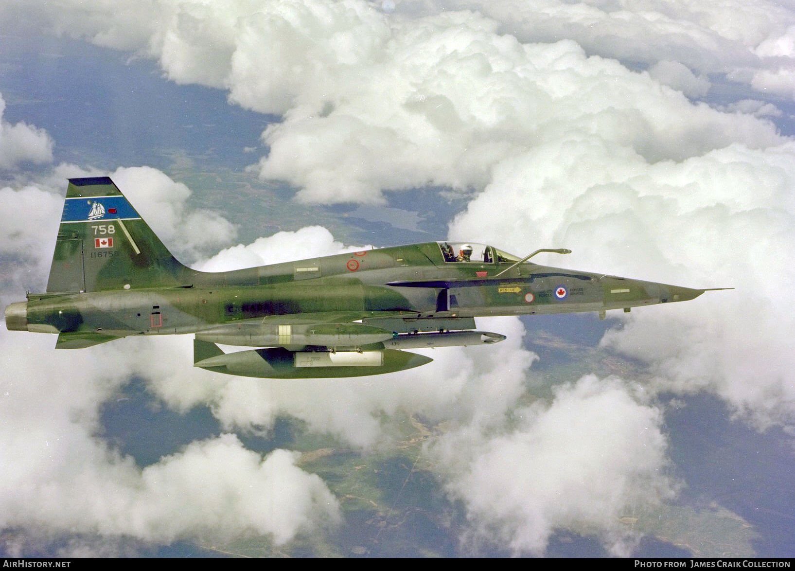 Aircraft Photo of 116758 | Canadair CF-5A | Canada - Air Force | AirHistory.net #724528