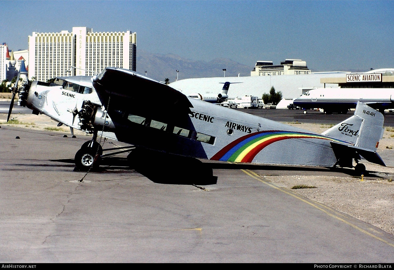 Aircraft Photo of N414H | Ford 5-AT-C Tri-Motor | Scenic Airlines | AirHistory.net #724530