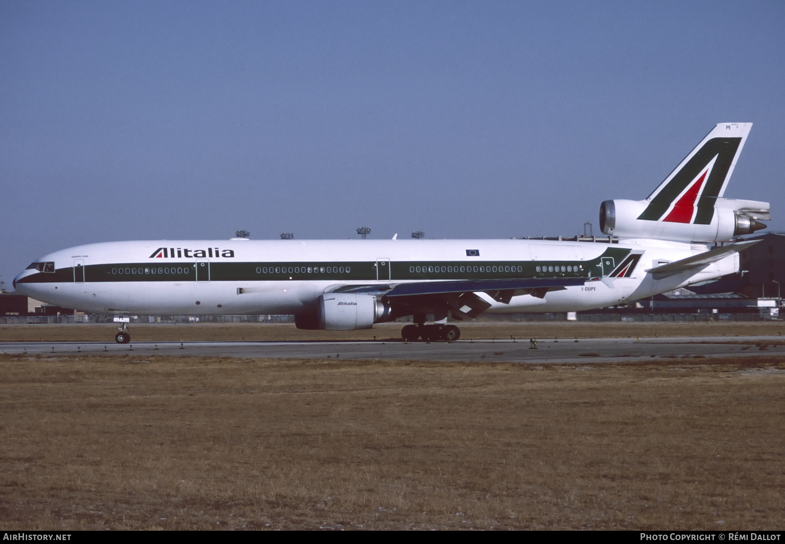 Aircraft Photo of I-DUPE | McDonnell Douglas MD-11C | Alitalia | AirHistory.net #724531