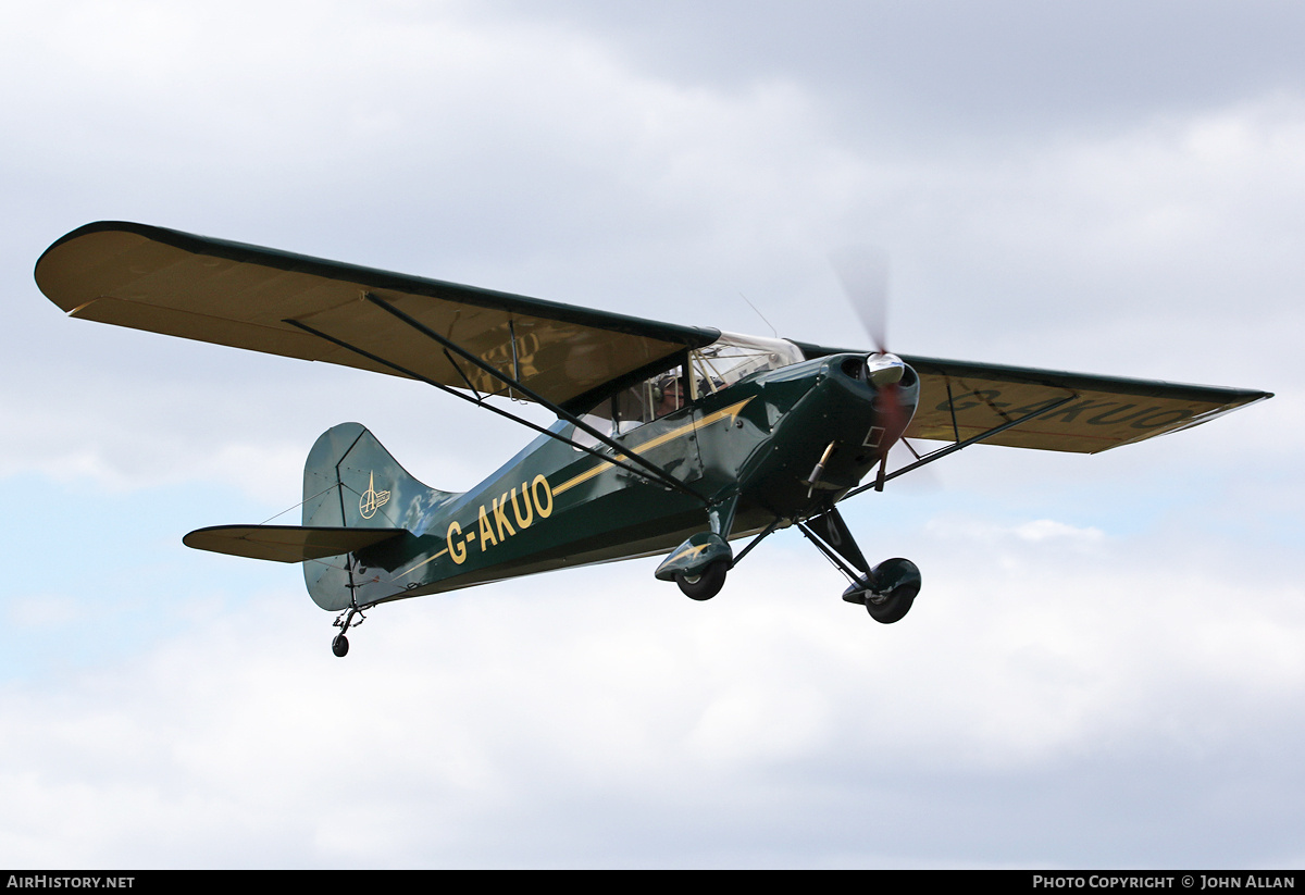 Aircraft Photo of G-AKUO | Aeronca 11AC Chief | AirHistory.net #724595