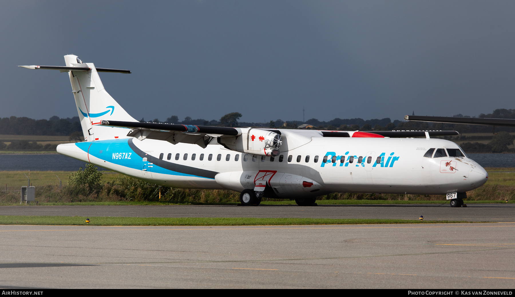 Aircraft Photo of N967AZ | ATR ATR-72-500 (ATR-72-212A) | Prime Air | AirHistory.net #724611