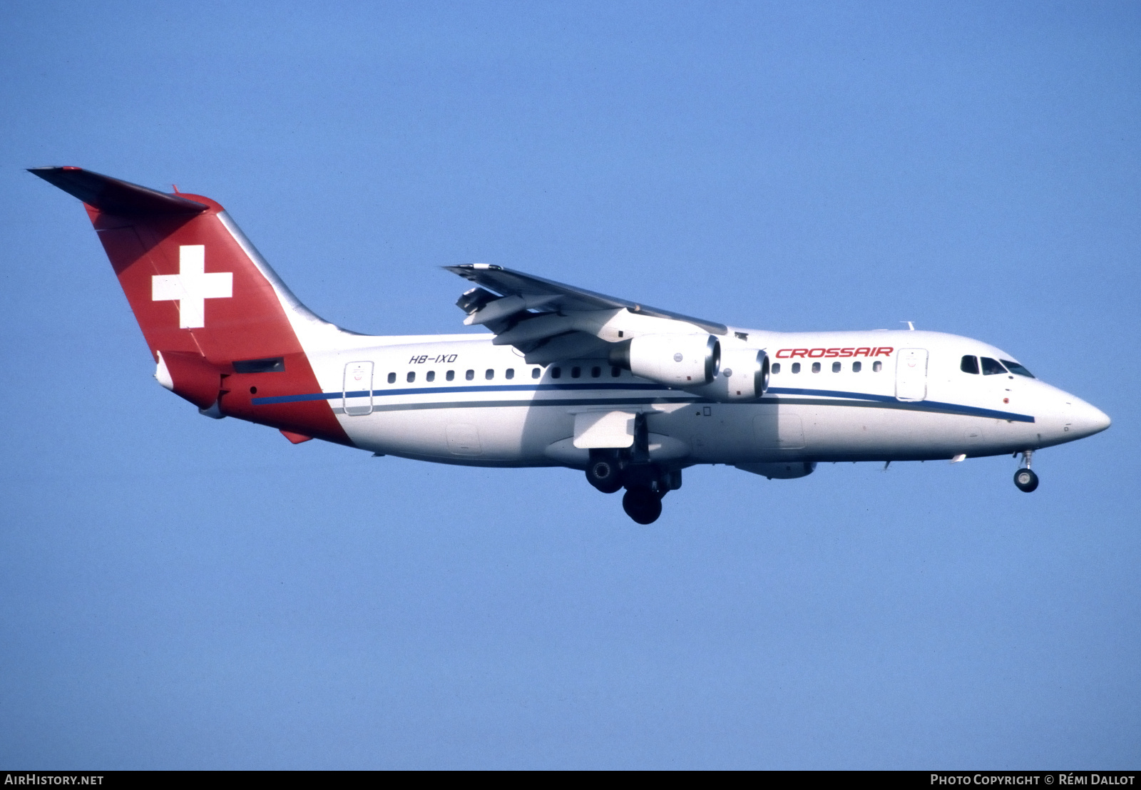 Aircraft Photo of HB-IXD | British Aerospace BAe-146-200A | Crossair | AirHistory.net #724612