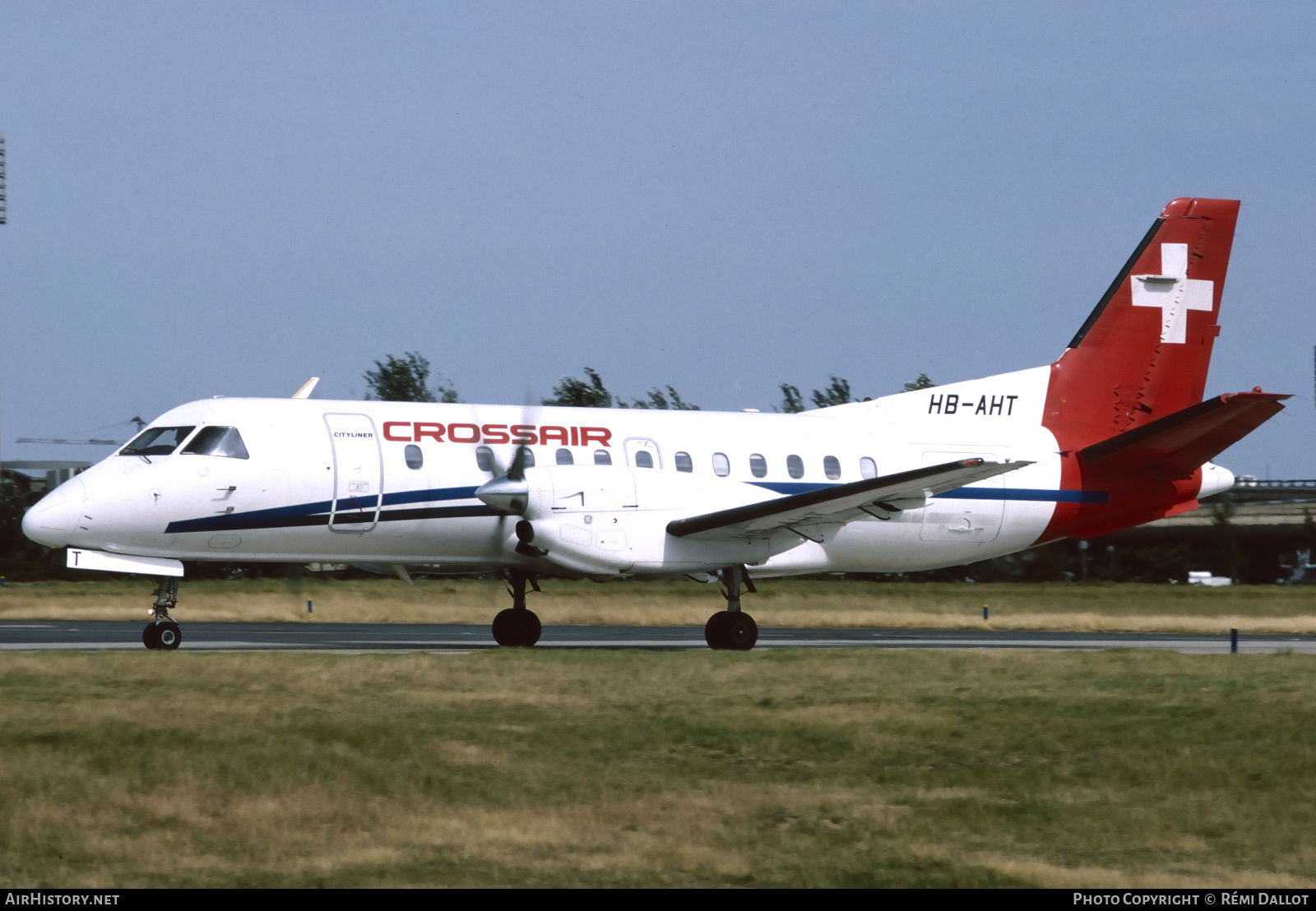 Aircraft Photo of HB-AHT | Saab 340A | Crossair | AirHistory.net #724624