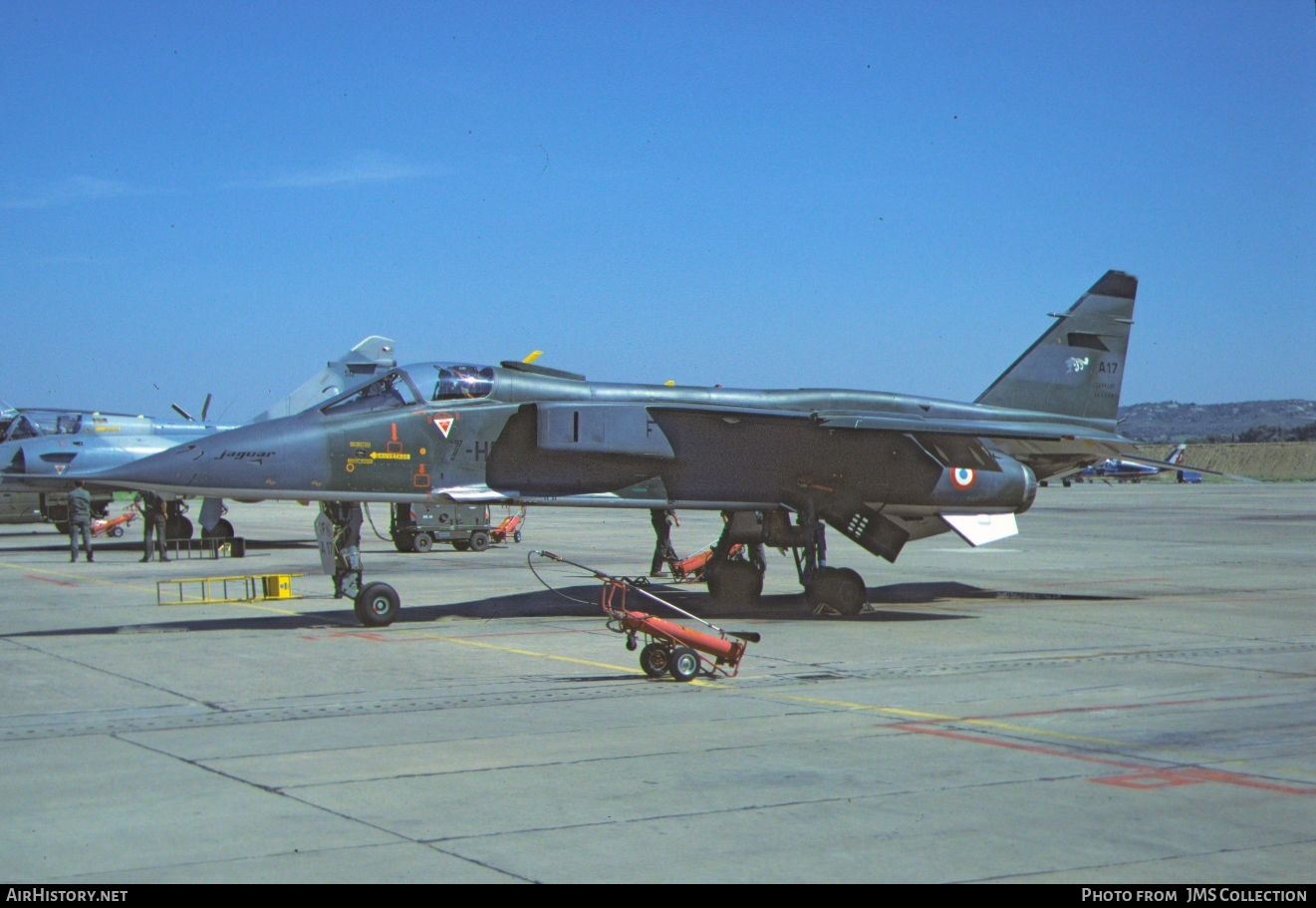 Aircraft Photo of A17 | Sepecat Jaguar A | France - Air Force | AirHistory.net #724626