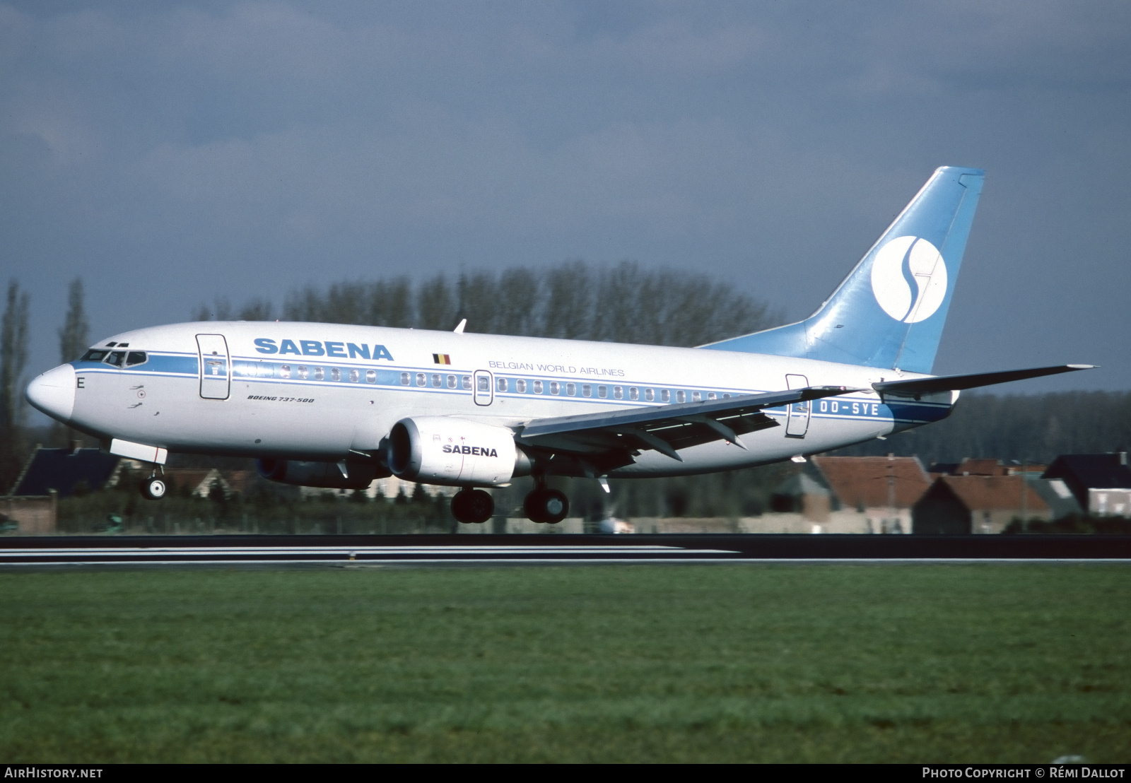 Aircraft Photo of OO-SYE | Boeing 737-529 | Sabena | AirHistory.net #724629
