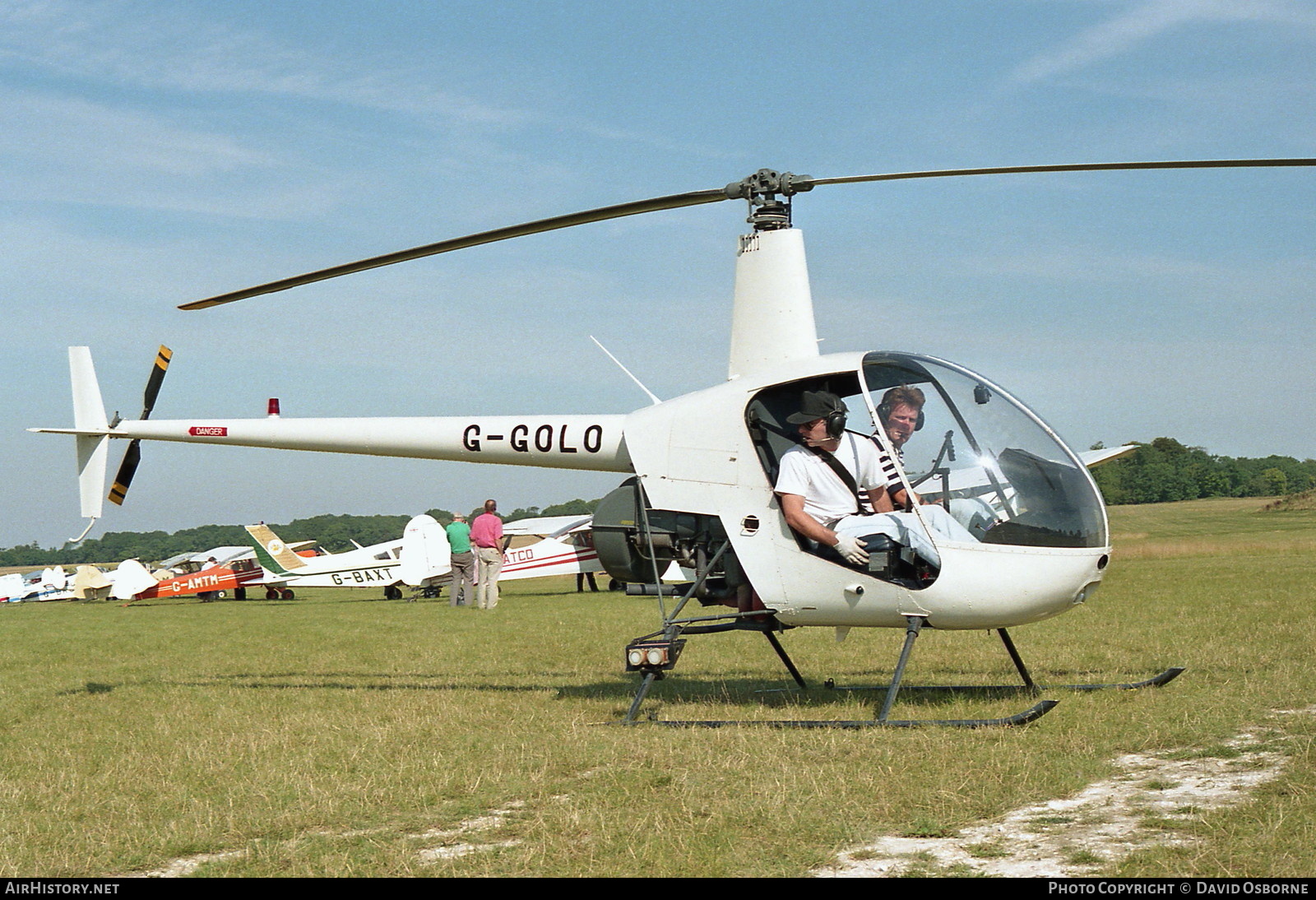 Aircraft Photo of G-GOLO | Robinson R-22 Beta | AirHistory.net #724641