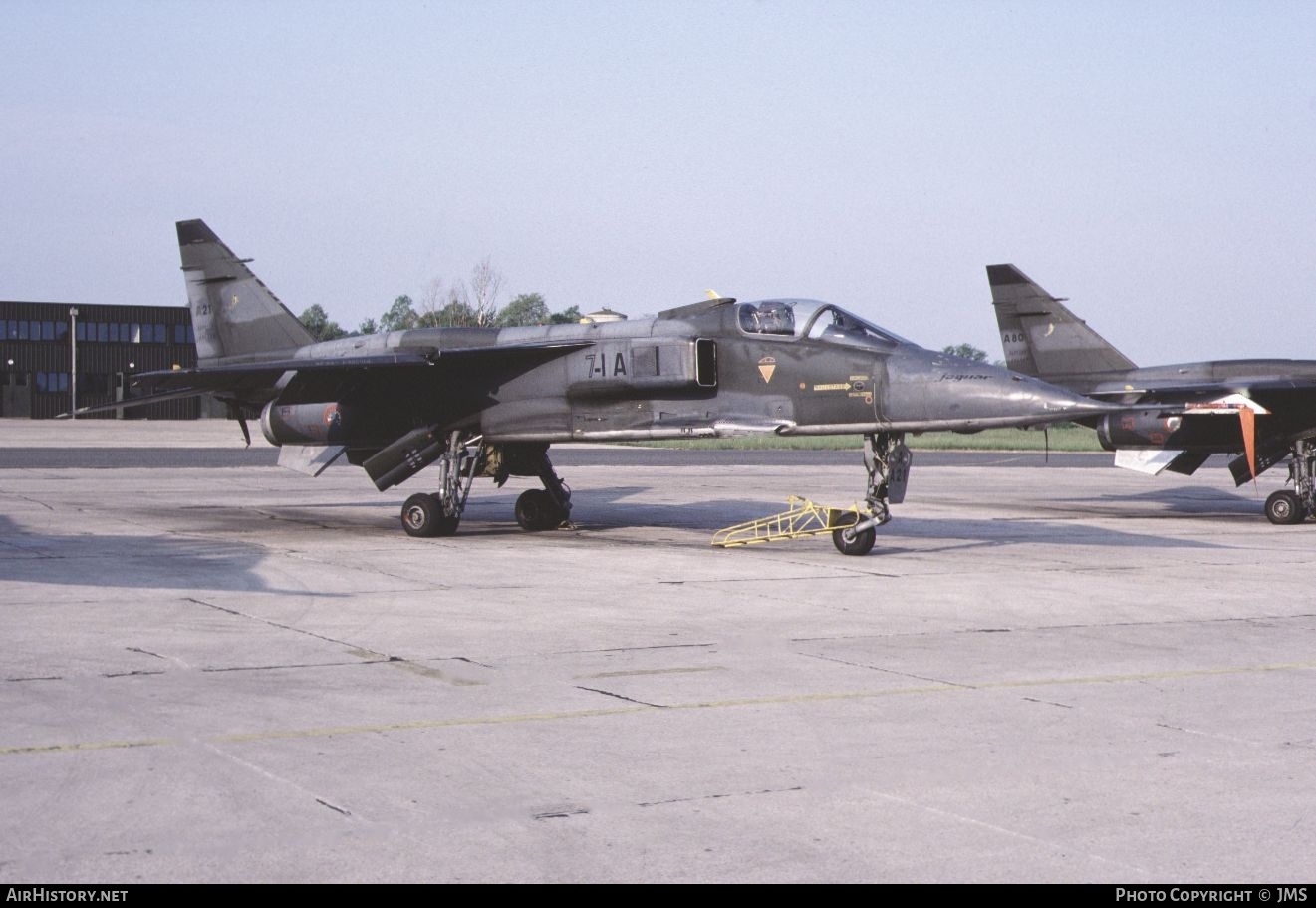 Aircraft Photo of A21 | Sepecat Jaguar A | France - Air Force | AirHistory.net #724660