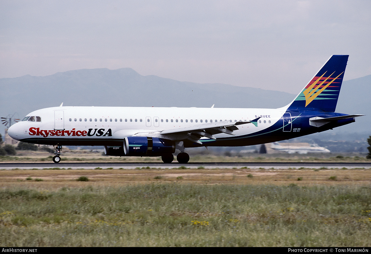 Aircraft Photo of G-SUEE | Airbus A320-231 | Skyservice USA | AirHistory.net #724682