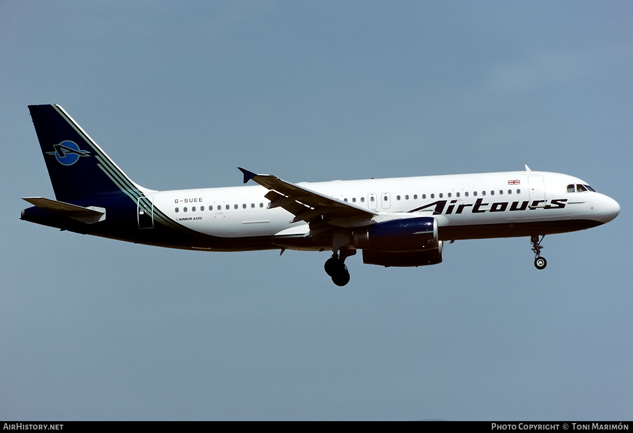 Aircraft Photo of G-SUEE | Airbus A320-231 | Airtours International | AirHistory.net #724683