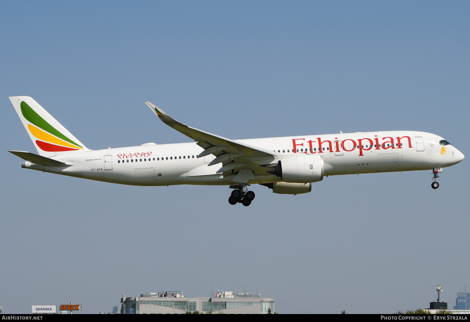 Aircraft Photo of ET-AYA | Airbus A350-941 | Ethiopian Airlines | AirHistory.net #724688