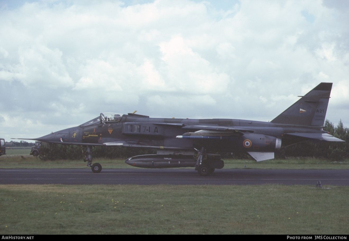Aircraft Photo of A21 | Sepecat Jaguar A | France - Air Force | AirHistory.net #724697