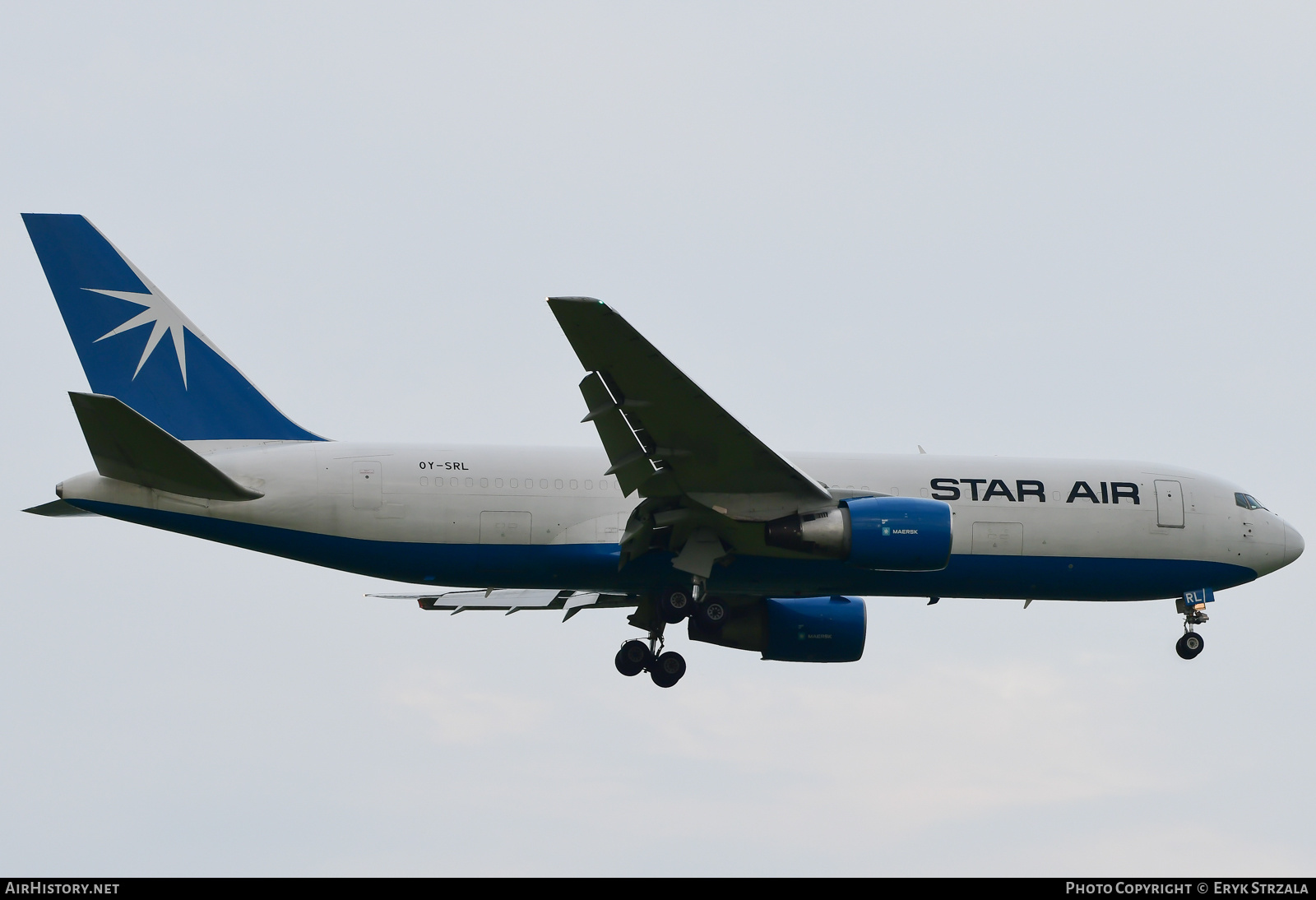 Aircraft Photo of OY-SRL | Boeing 767-232(BDSF) | Star Air | AirHistory.net #724703