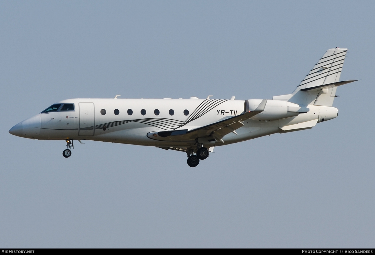 Aircraft Photo of YR-TII | Israel Aircraft Industries Gulfstream G200 | Țiriac Air | AirHistory.net #724705