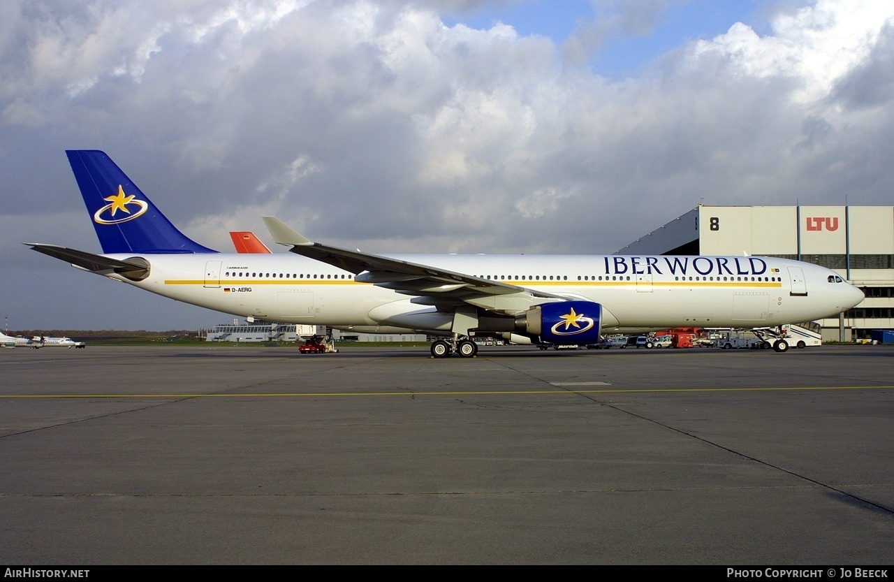Aircraft Photo of D-AERG | Airbus A330-322 | Iberworld Airlines | AirHistory.net #724735