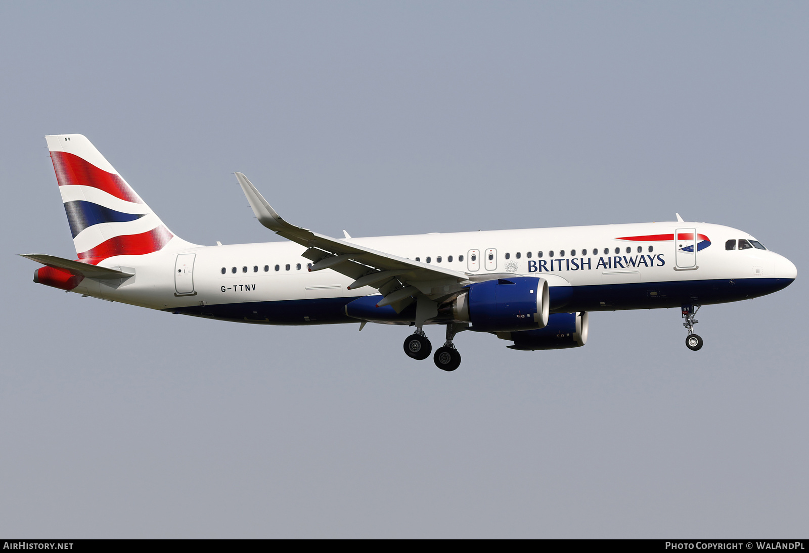 Aircraft Photo of G-TTNV | Airbus A320-251N | British Airways | AirHistory.net #724762