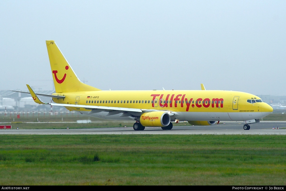 Aircraft Photo of D-AHFQ | Boeing 737-8K5 | TUIfly | AirHistory.net #724773