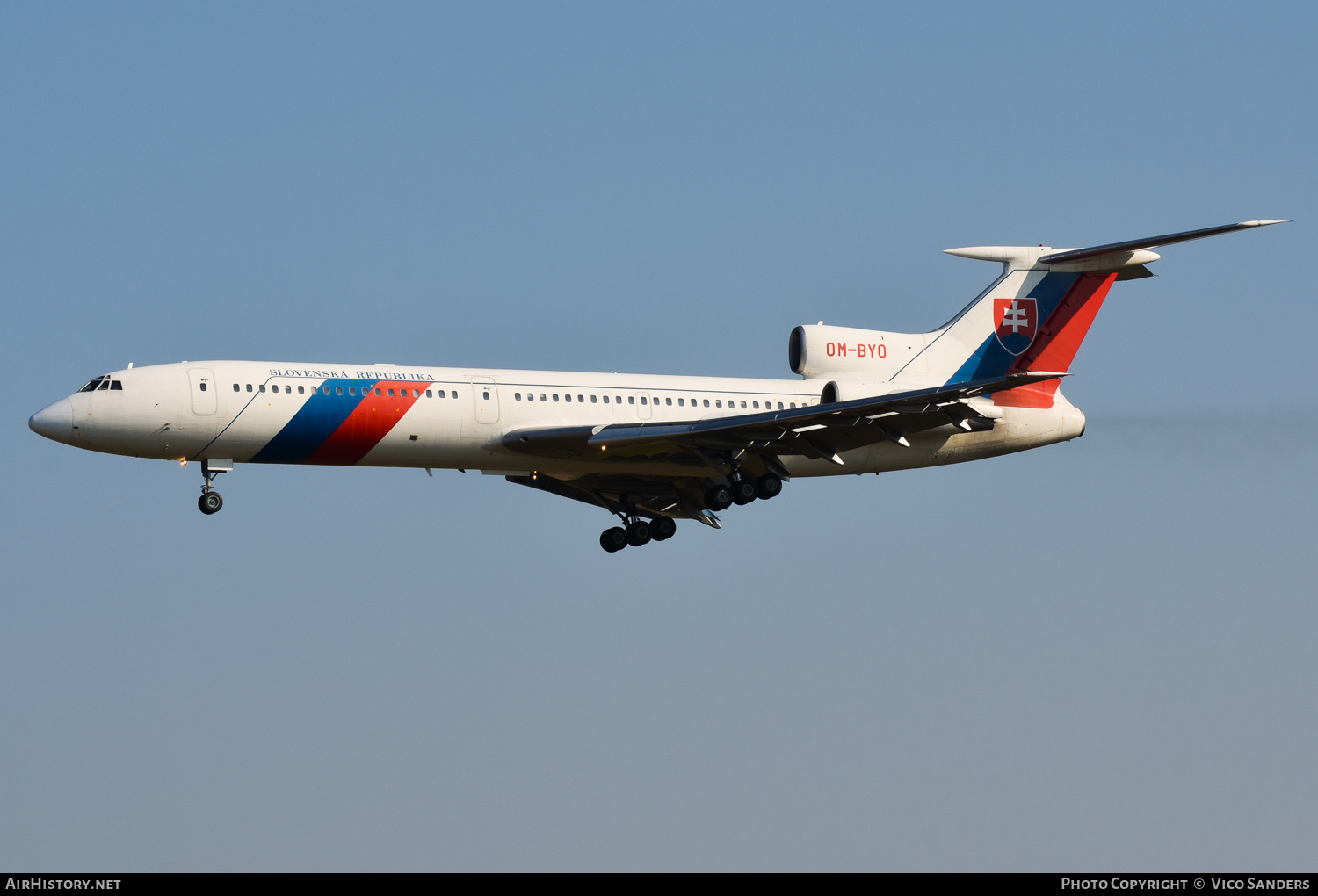 Aircraft Photo of OM-BYO | Tupolev Tu-154M | Slovakia - Government | AirHistory.net #724781