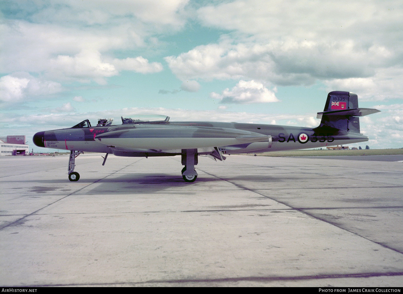 Aircraft Photo of 18335 | Avro Canada CF-100 Canuck Mk.4B | Canada - Air Force | AirHistory.net #724788